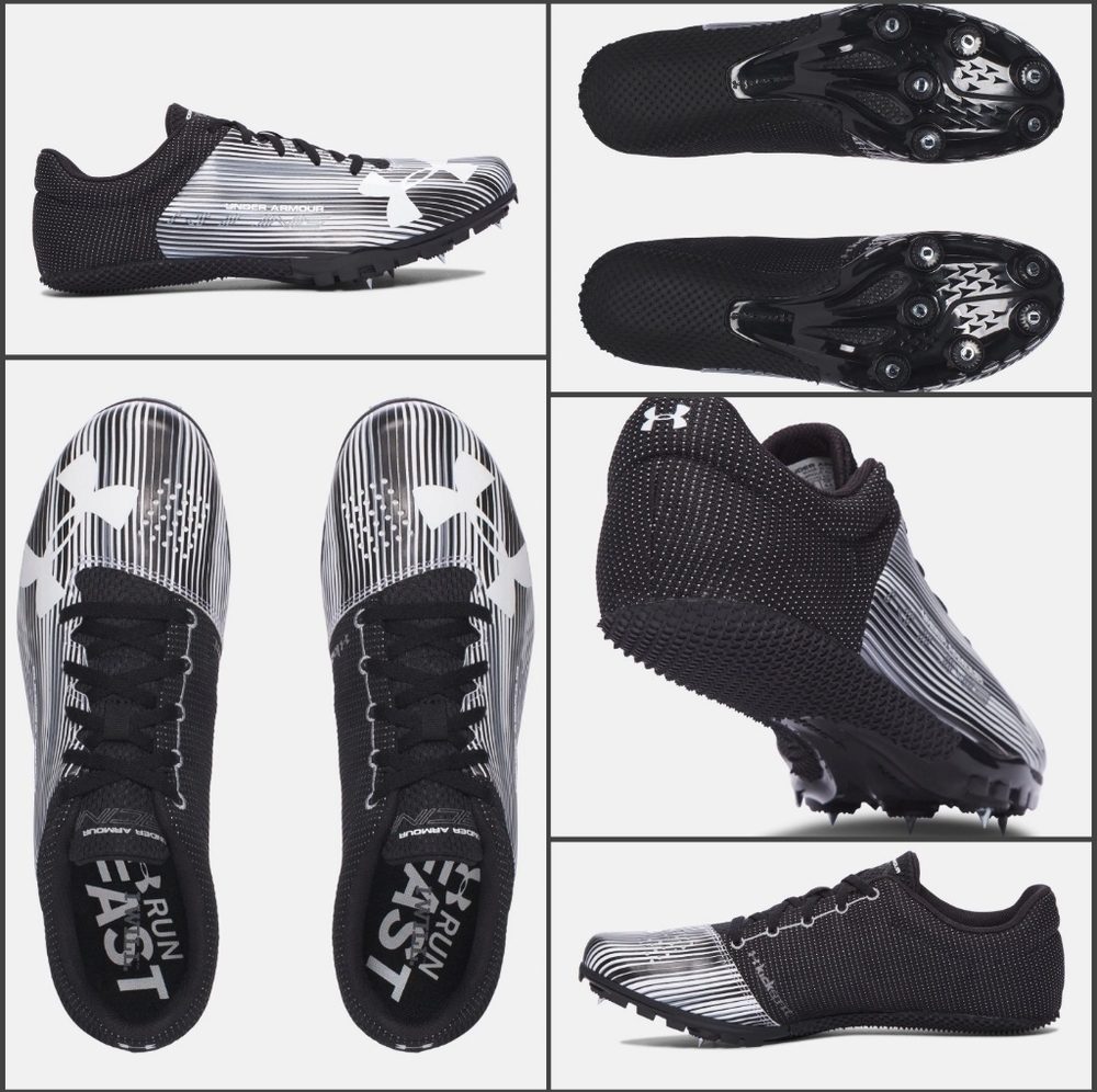 UA Kick Sprint Spikes